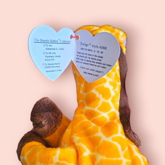Twig the Giraffe Ty with errors - Picture 4 of 5